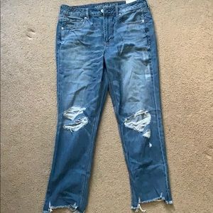 American eagle Hi-rise Tom girl jeans